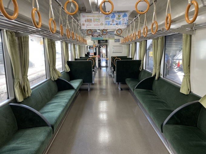 鉄道乗車記録の写真:車内設備、様子(2)        