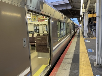 相生駅から野洲駅:鉄道乗車記録の写真