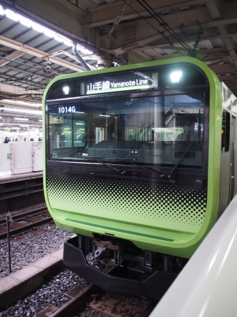 浜松町駅から上野駅の乗車記録(乗りつぶし)写真