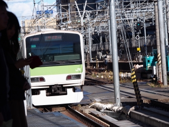浜松町駅から東京駅の乗車記録(乗りつぶし)写真