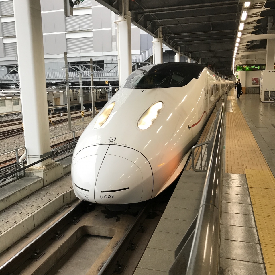 鉄道乗車記録「博多駅から熊本駅」乗車した列車(外観)の写真(3) by plonk 撮影日時:2019年12月22日