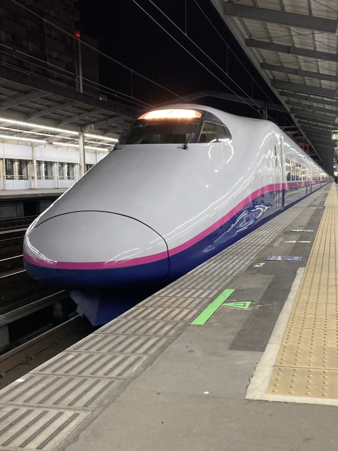 鉄道乗車記録の写真:乗車した列車(外観)(3)        「E2系仙セシJ67編成。宇都宮駅4番線。」
