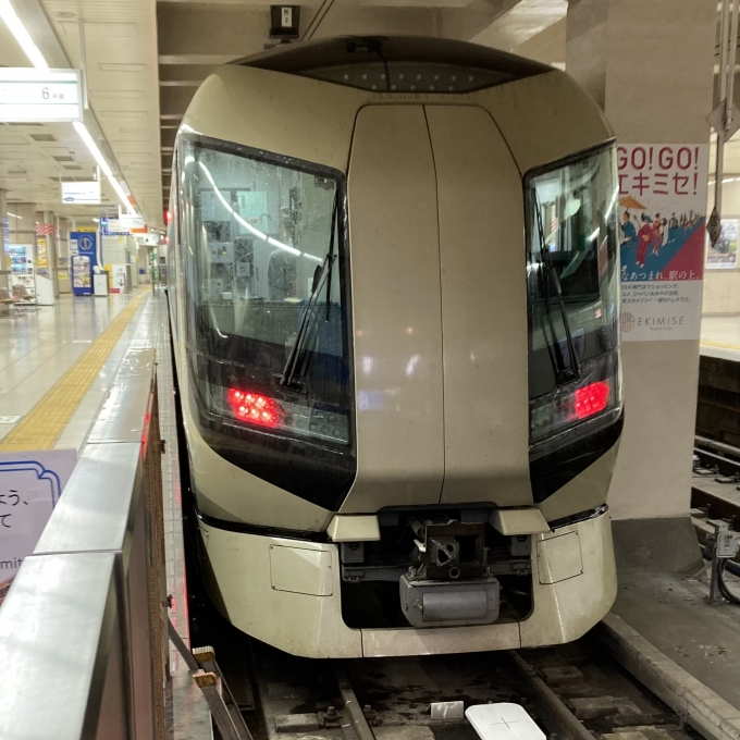 鉄道乗車記録の写真:乗車した列車(外観)(3)        「東武サハ500-2形503F編成＋501F編成。浅草駅3番線。」