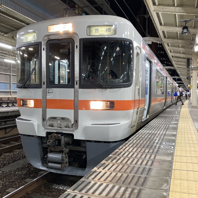 鉄道乗車記録の写真:乗車した列車(外観)(3)        「313系海カキ Y-12編成＋ 海カキY-6編成。浜松駅3番線。」