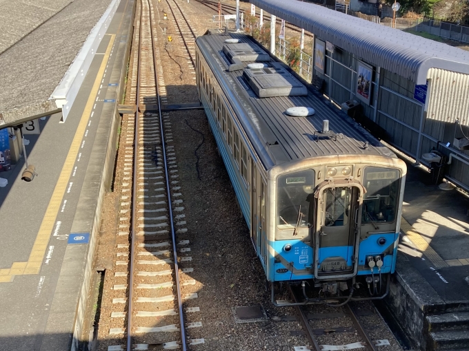 鉄道乗車記録の写真:乗車した列車(外観)(4)        「四マツ所属キハ54形。窪川駅4番のりば。」