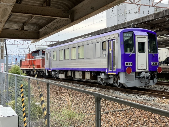 鉄道乗車記録の写真:列車・車両の様子(未乗車)(4)        「石山駅留置線。」