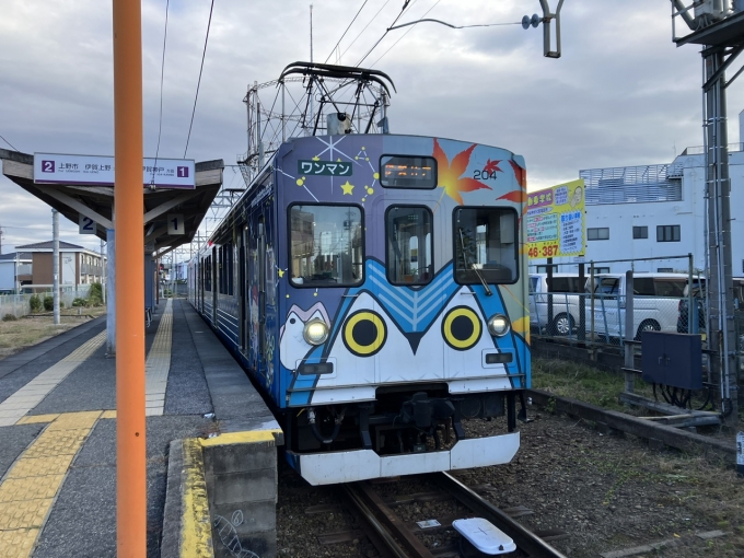 鉄道乗車記録の写真:乗車した列車(外観)(9)        「伊賀鉄道200系204編成。」