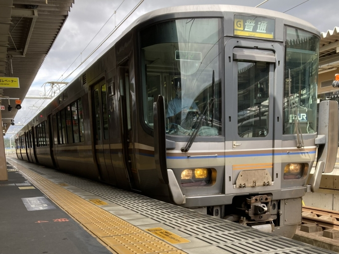 鉄道乗車記録の写真:乗車した列車(外観)(3)        「223系福フチF6編成。福知山駅5番のりば。」