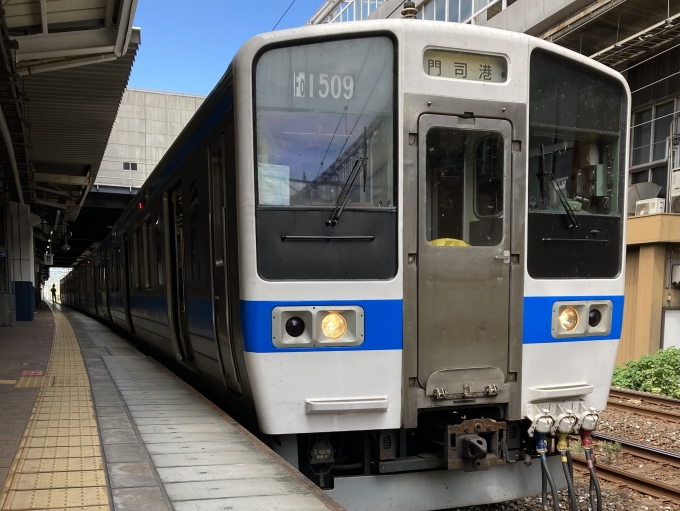鉄道乗車記録の写真:乗車した列車(外観)(3)        「415系分オイFO1509編成。小倉駅8番のりば。」