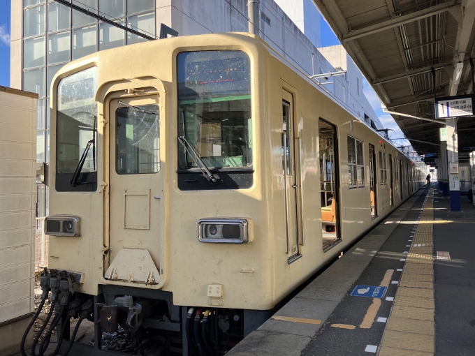 鉄道乗車記録の写真:乗車した列車(外観)(3)        「東武8000系81111編成。寄居駅1番線。」