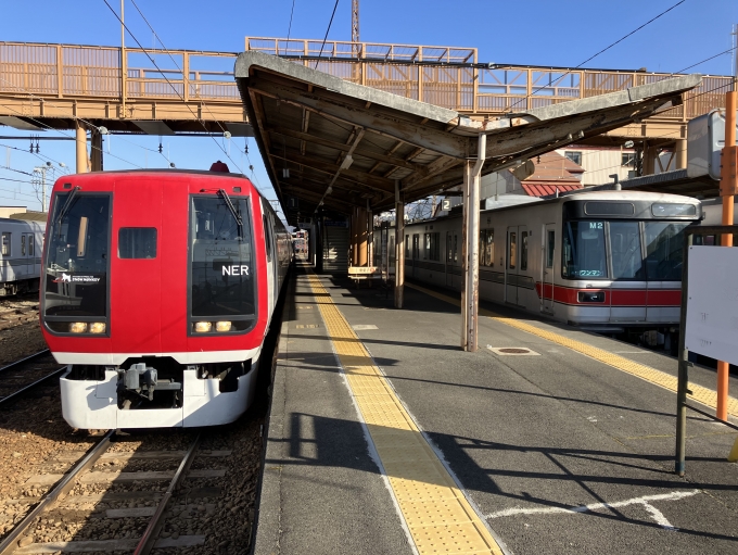 鉄道乗車記録の写真:乗車した列車(外観)(9)        「長野電鉄2100系E2編成。」