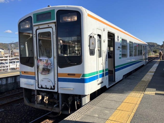 鉄道乗車記録の写真:乗車した列車(外観)(3)        「天竜浜名湖鉄道TH2104。下り線のりば。」