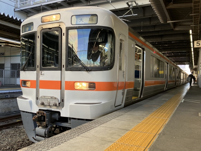 鉄道乗車記録の写真:乗車した列車(外観)(3)        「313系海カキY40編成+海カキJ5編成。豊橋駅5番線。」