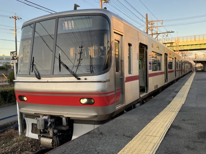 鉄道乗車記録の写真:乗車した列車(外観)(3)        「名鉄5000系5008F編成。東名古屋港駅発着線。」