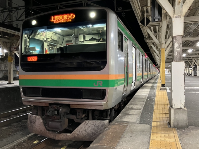 鉄道乗車記録の写真:乗車した列車(外観)(3)        「E231系横コツK-08編成。沼津駅3番線。」