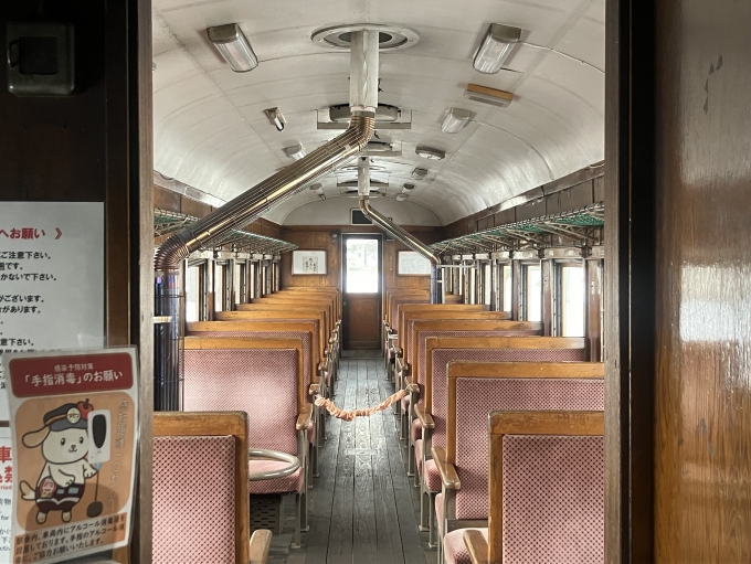 鉄道乗車記録の写真:車内設備、様子(8)     