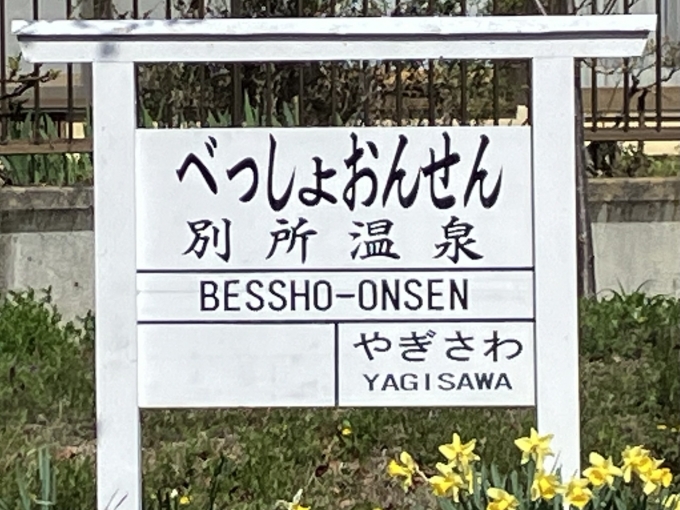 鉄道乗車記録の写真:駅名看板(1)        