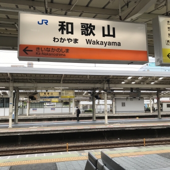 和歌山駅から新今宮駅の乗車記録(乗りつぶし)写真