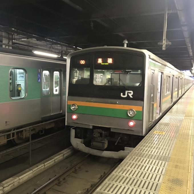 鉄道乗車記録の写真:乗車した列車(外観)(3)        「Y11編成。宇都宮駅8番線。」