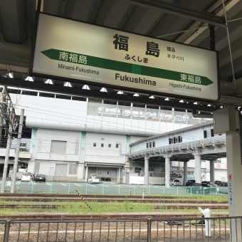 福島駅から仙台駅:鉄道乗車記録の写真