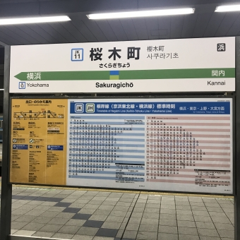 桜木町駅から東京駅の乗車記録(乗りつぶし)写真