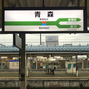 青森駅から蟹田駅:鉄道乗車記録の写真