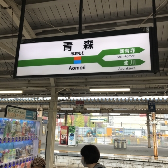 青森駅から新青森駅:鉄道乗車記録の写真