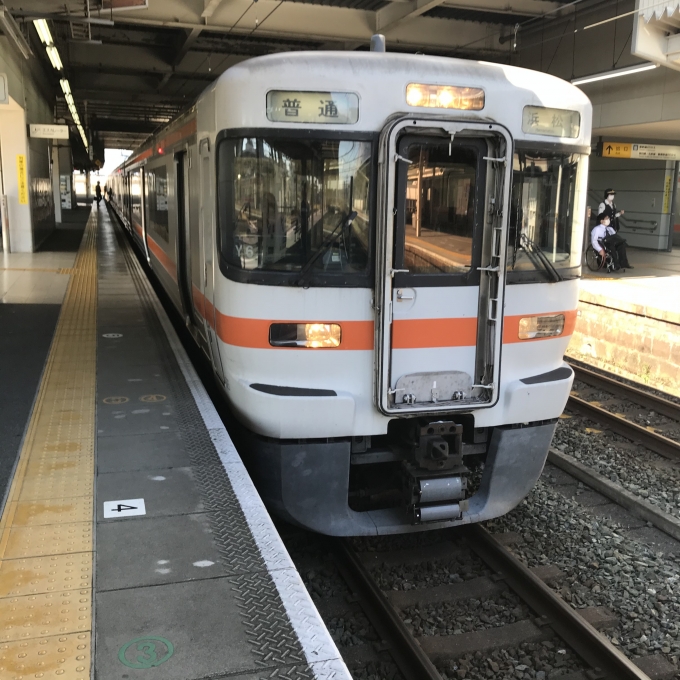 鉄道乗車記録の写真:乗車した列車(外観)(3)        「Y6編成。豊橋駅5番線。」