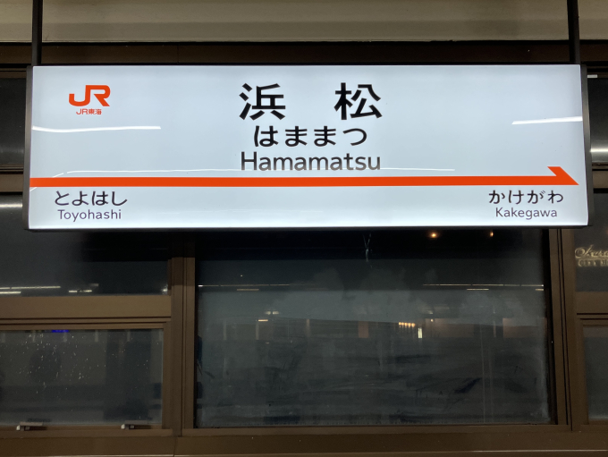 浜松駅 駅名看板の駅の様子(乗りつぶしの旅写真) | レイルラボ(RailLab)