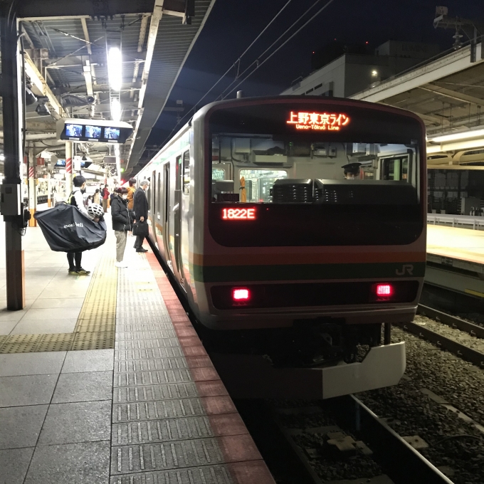 鉄道乗車記録の写真:乗車した列車(外観)(3)        「K-03編成。横浜駅7番ホーム。」