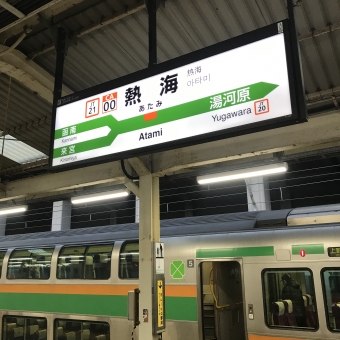 熱海駅から富士駅:鉄道乗車記録の写真