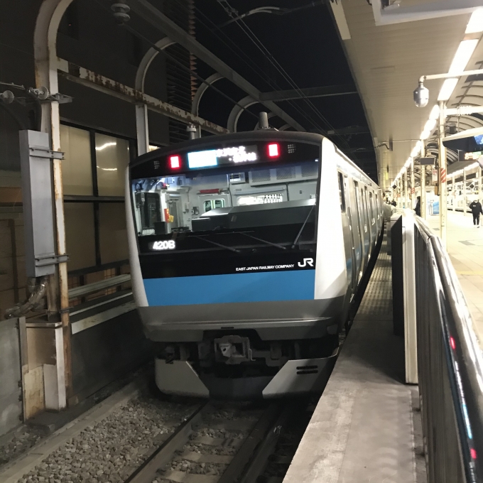 鉄道乗車記録の写真:乗車した列車(外観)(3)        「103編成。桜木町駅3番ホーム。」