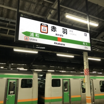 赤羽駅から小山駅:鉄道乗車記録の写真