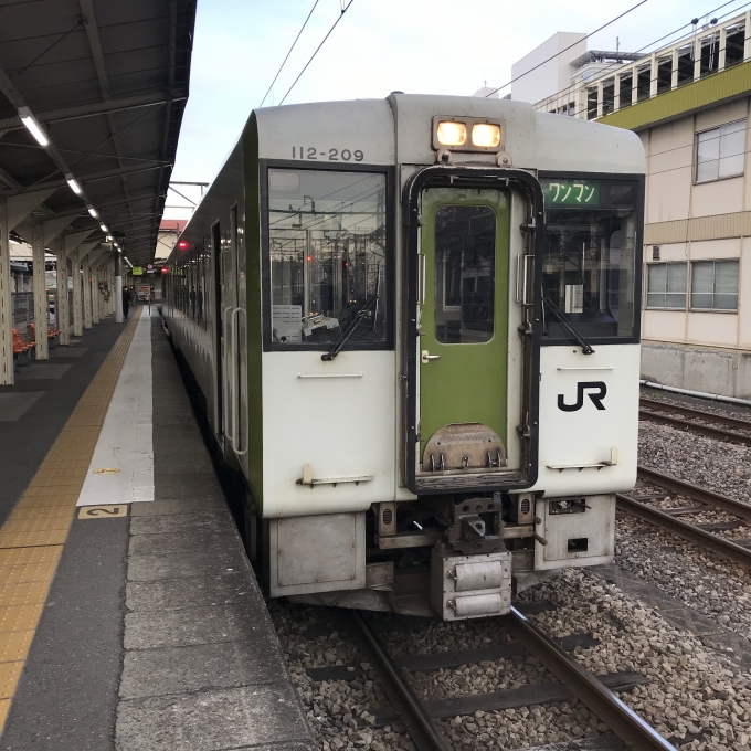 鉄道乗車記録の写真:乗車した列車(外観)(3)        「209編成。高崎駅3番ホーム。」