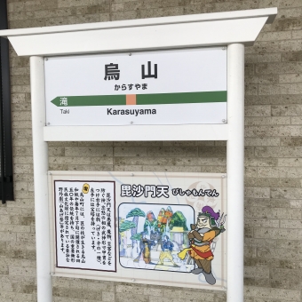 烏山駅から宇都宮駅の乗車記録(乗りつぶし)写真