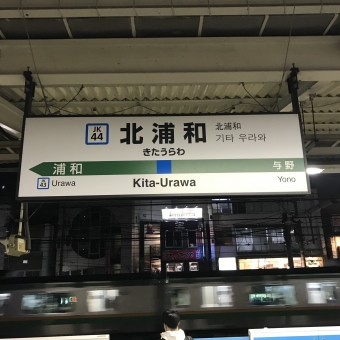 北浦和駅から蕨駅:鉄道乗車記録の写真