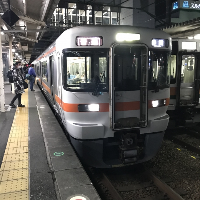 鉄道乗車記録の写真:乗車した列車(外観)(3)        「N6編成。掛川駅2番ホーム。」
