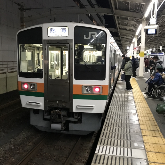 鉄道乗車記録の写真:乗車した列車(外観)(3)        「SS11編成(後3両)。静岡駅1番ホーム。」