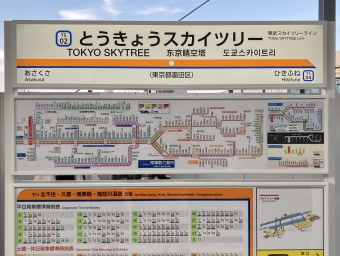 東武鉄道 スカイツリーライン 路線図・停車駅 | レイルラボ(RailLab)