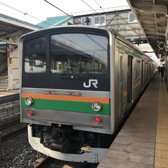 鉄道乗車記録の写真:乗車した列車(外観)(3)        「Y12編成。小金井駅2番ホーム。」