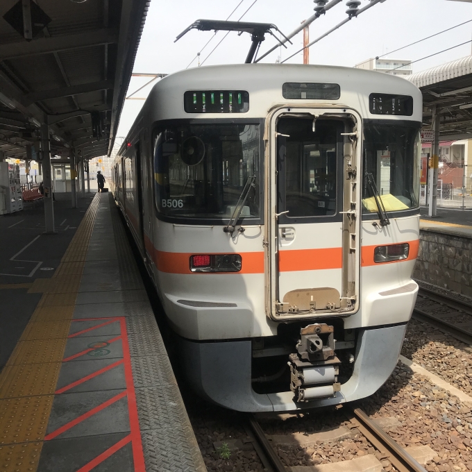 鉄道乗車記録の写真:乗車した列車(外観)(2)        「B506編成。大府駅2番線。」