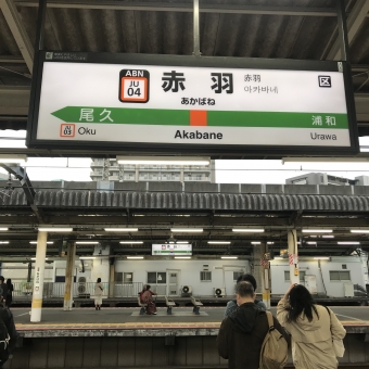 赤羽駅から横浜駅:鉄道乗車記録の写真