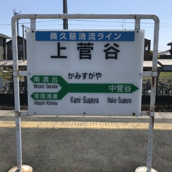 上菅谷駅から磐城棚倉駅の乗車記録(乗りつぶし)写真