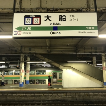 大船駅から昭島駅:鉄道乗車記録の写真