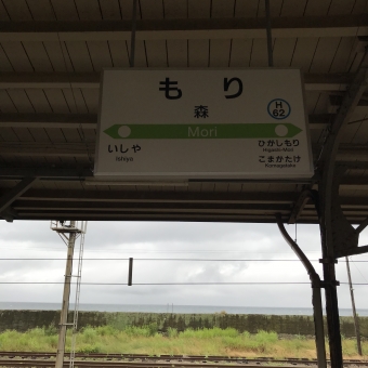森駅から新函館北斗駅:鉄道乗車記録の写真