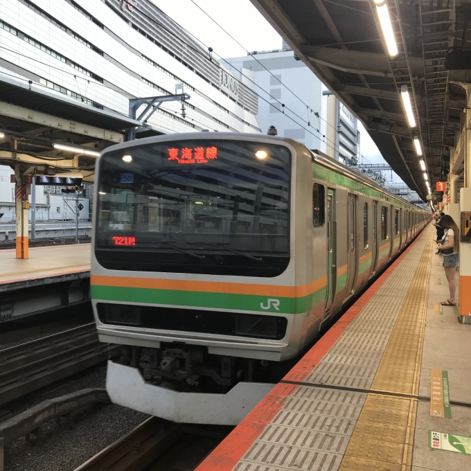 鉄道乗車記録の写真:乗車した列車(外観)(3)        「U506編成＋S-09編成15両。横浜駅6番線。」