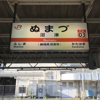 沼津駅から静岡駅:鉄道乗車記録の写真