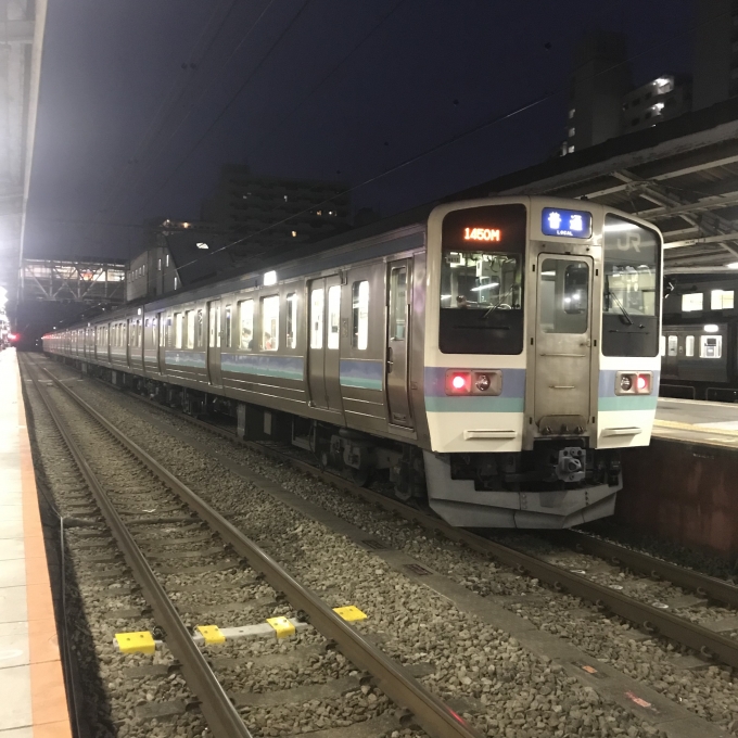 鉄道乗車記録の写真:乗車した列車(外観)(3)        「長ナノN612編成。高尾駅3番線。」