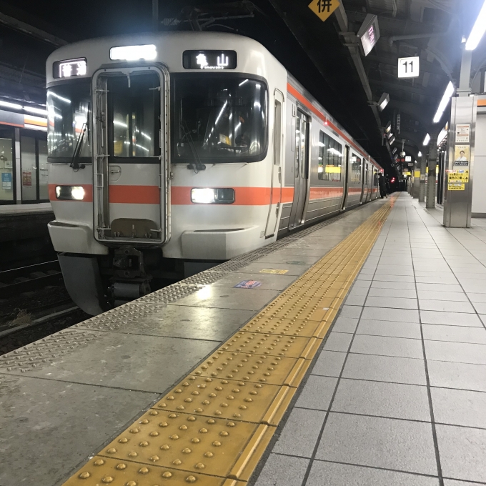 鉄道乗車記録の写真:乗車した列車(外観)(3)        「東海313系海シンB403編成 。名古屋駅11番線。」