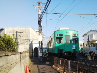 木太東口駅から高松築港駅の乗車記録(乗りつぶし)写真